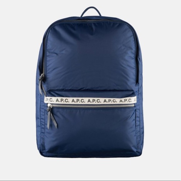 A.P.C. Handbags - A.P.C Sac A Dos Sally Backpack - Navy Blue